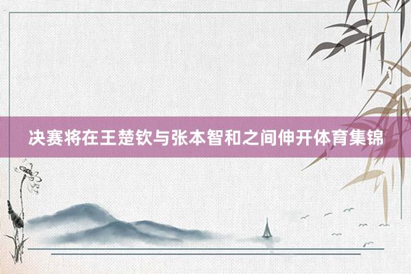 决赛将在王楚钦与张本智和之间伸开体育集锦