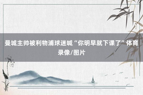 曼城主帅被利物浦球迷喊“你明早就下课了”体育录像/图片