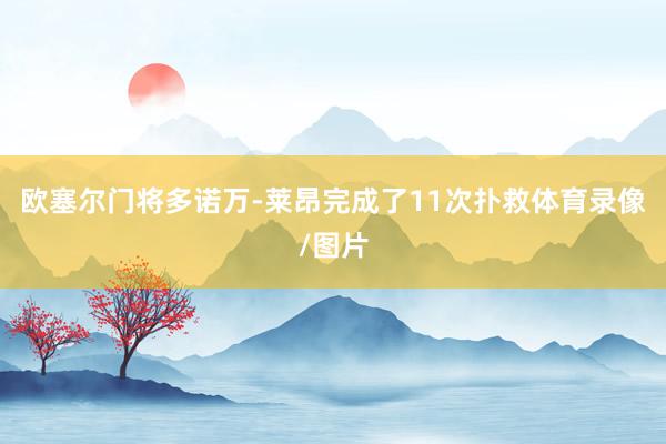 欧塞尔门将多诺万-莱昂完成了11次扑救体育录像/图片