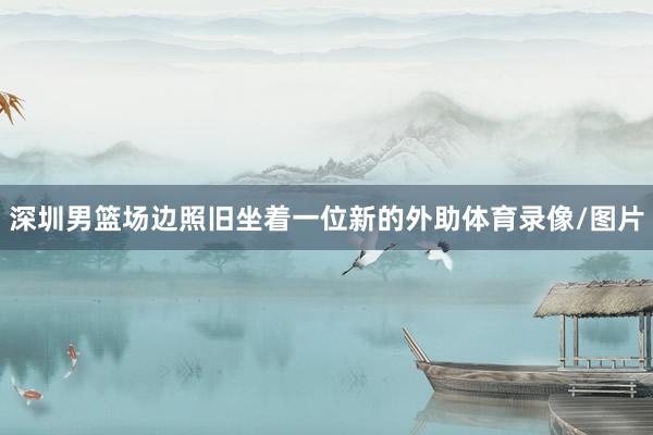 深圳男篮场边照旧坐着一位新的外助体育录像/图片