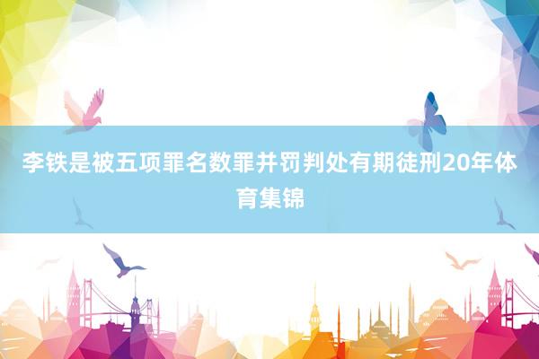 李铁是被五项罪名数罪并罚判处有期徒刑20年体育集锦
