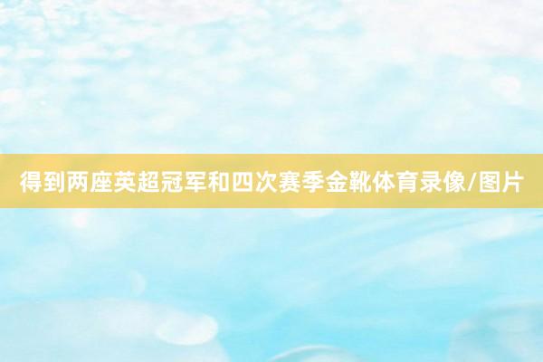 得到两座英超冠军和四次赛季金靴体育录像/图片