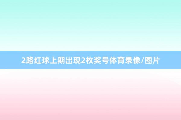 2路红球上期出现2枚奖号体育录像/图片
