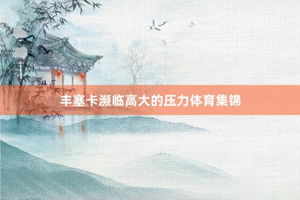 丰塞卡濒临高大的压力体育集锦