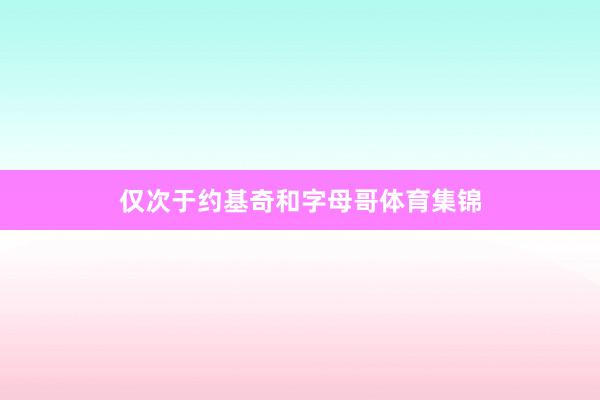 仅次于约基奇和字母哥体育集锦