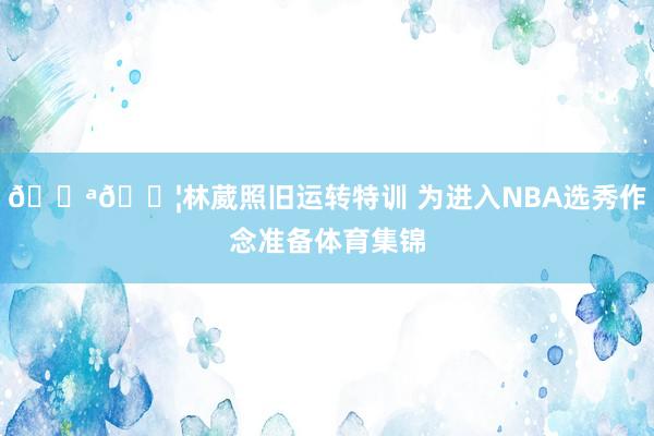 💪💦林葳照旧运转特训 为进入NBA选秀作念准备体育集锦