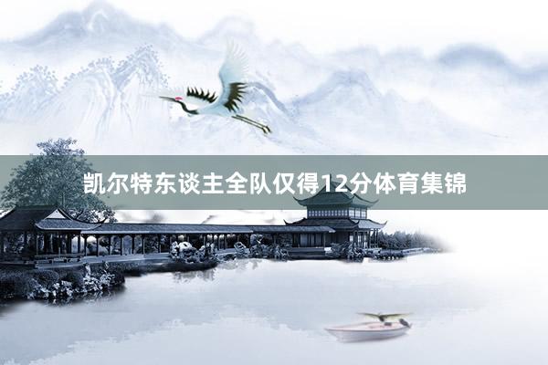 凯尔特东谈主全队仅得12分体育集锦