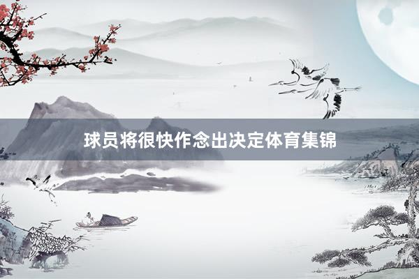 球员将很快作念出决定体育集锦