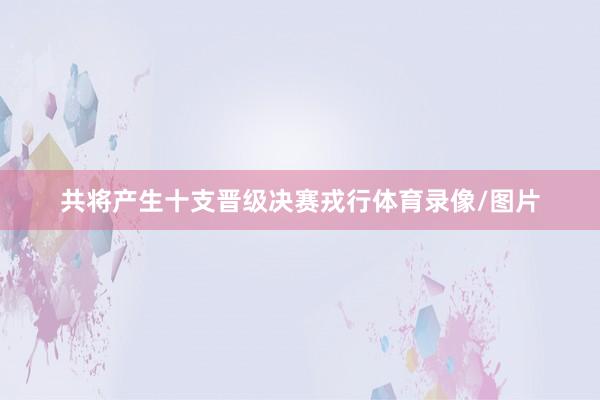 共将产生十支晋级决赛戎行体育录像/图片