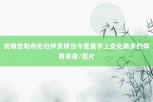 我嗅觉勒布伦伯仲发球当今是寰宇上变化最多的体育录像/图片