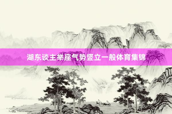 湖东谈主举座气势竖立一般体育集锦