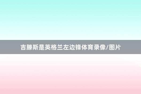 吉滕斯是英格兰左边锋体育录像/图片