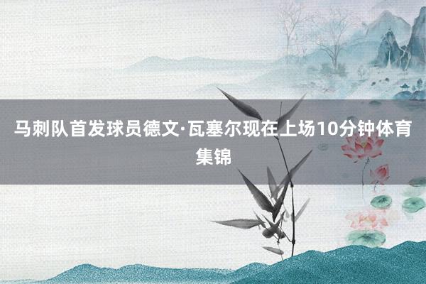 马刺队首发球员德文·瓦塞尔现在上场10分钟体育集锦