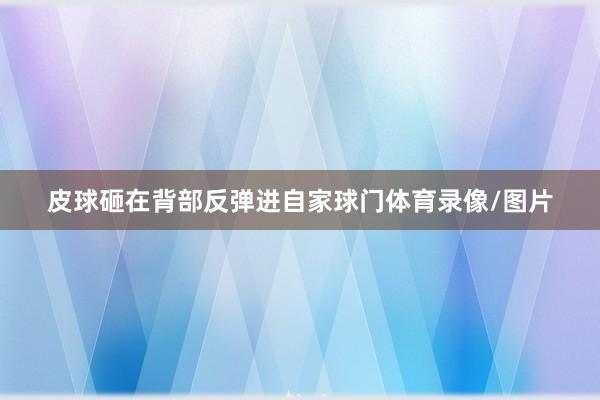 皮球砸在背部反弹进自家球门体育录像/图片