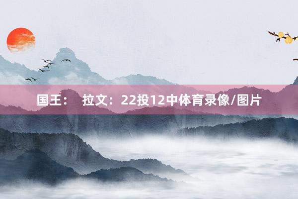国王: 拉文:22投12中体育录像/图片