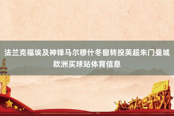 法兰克福埃及神锋马尔穆什冬窗转投英超朱门曼城欧洲买球站体育信息