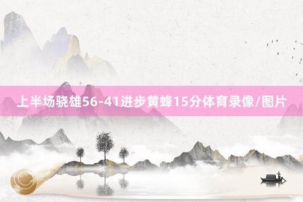 上半场骁雄56-41进步黄蜂15分体育录像/图片