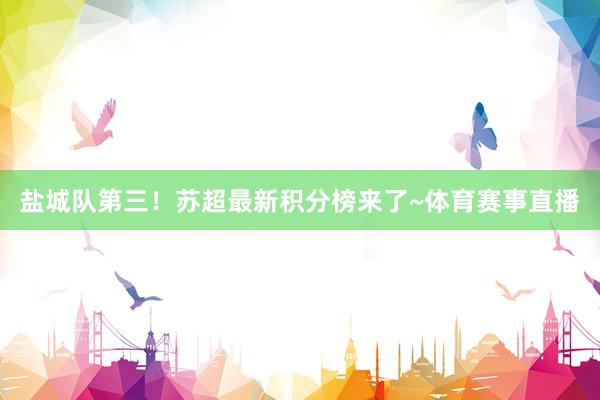 盐城队第三！苏超最新积分榜来了~体育赛事直播
