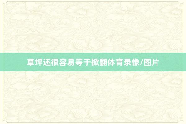 草坪还很容易等于掀翻体育录像/图片