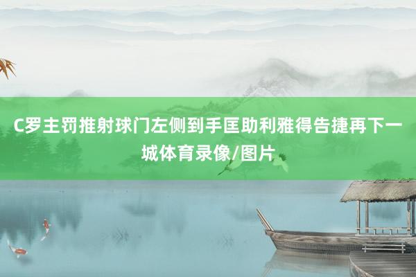C罗主罚推射球门左侧到手匡助利雅得告捷再下一城体育录像/图片