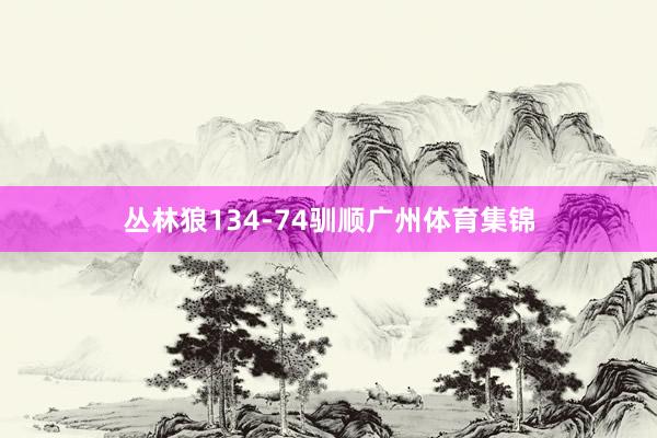 丛林狼134-74驯顺广州体育集锦