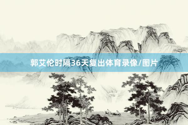 郭艾伦时隔36天复出体育录像/图片