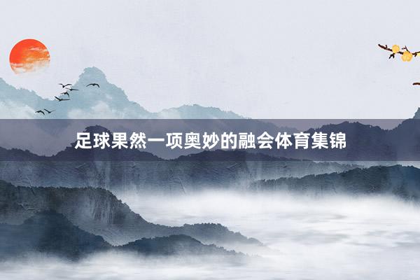 足球果然一项奥妙的融会体育集锦