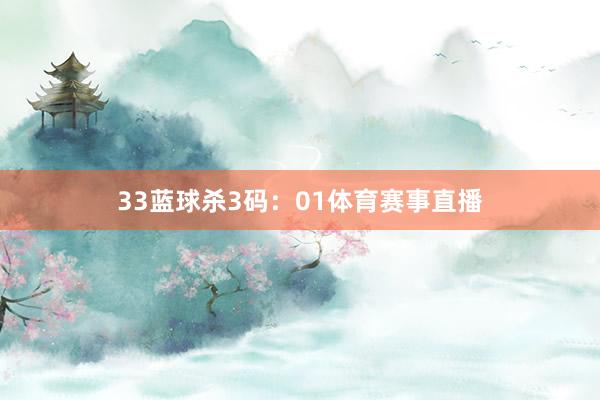 33 蓝球杀3码:01体育赛事直播